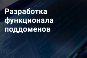Разработка функционала поддоменов