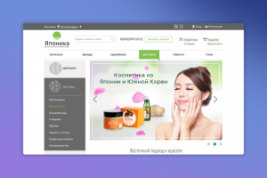 Редизайн интернет-магазина Японика