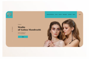 Landing Page Студии Красоты