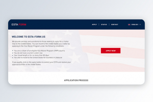 ESTA FORM - Американская Виза