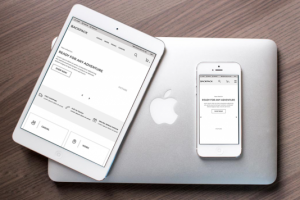 Планшетная и мобильная версия прототипа