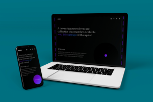 Лендинг для привлечения инвесторов и стартапов
