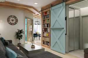 Двухкомнатная квартира для семьи с двумя детьми