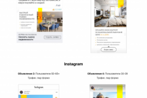 Таргетинг для агентства недвижимости в FВ и Instagram