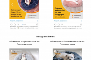 Англоязычный таргетинг для зоотоваров в Instagram