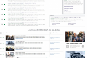 Сервис повышения конверсии трафика – Callback / Adwords / Англ/