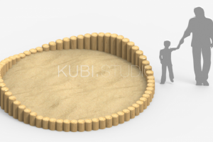 Песочница с балансиром