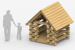 Большой детский домик