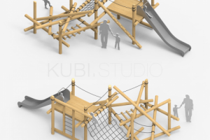 Бурелом для лазания №1