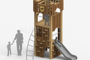 Крепость с горкой №33