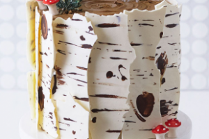 Торт "Берёзовое полено"