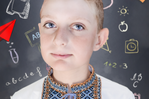 Портрет на фото альбома