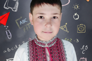 Портрет на фото альбома