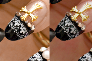 Обработка фото с маникюром