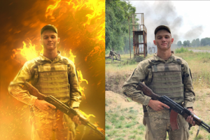 Ратуш обработка фото коллаж