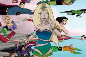 Отрисовка "Лига справедливости"