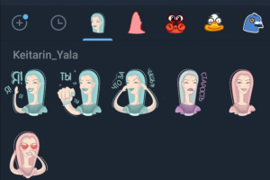 Стикеры в Телеграм