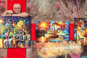 Ролик для художника Леонида Афремова(Мексика)