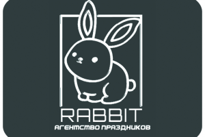 Логотип event агентства "RABBIT"