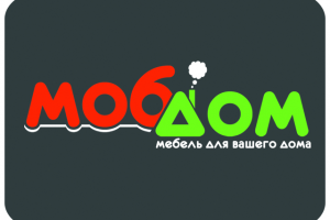Логотип мебельного магазина "МОБДОМ"