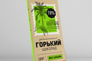 Горький шоколад.