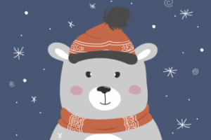 Новогодняя открытка