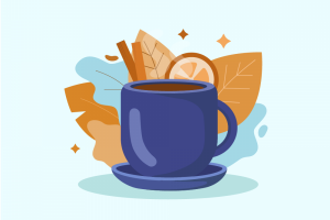 Иллюстрация на осеннюю тематику