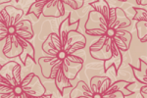 Бесшовный принт с рисунком бантов