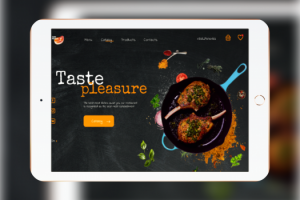 Landing Page Restaurant