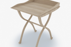 Wooden nightstand