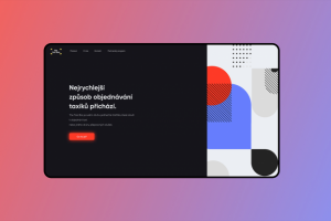 Сайт сервиса The Taxi Box