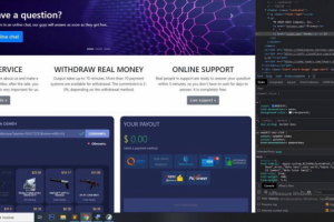 сайт с большим функционалом