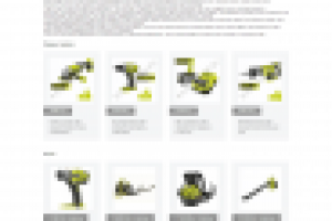 Интернет-магазин инструментов Ryobi