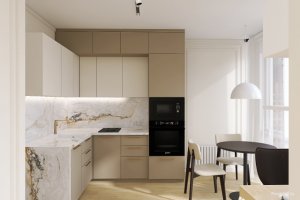 Дизайн-проект квартиры 39 кв. м. для студентки ЖК Галактика г. С