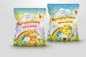 Дизайн упаковки для кукурузных палочек