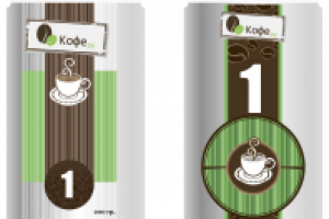 Этикетка для кофе