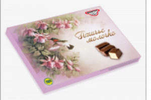 Дизайн коробки для конфет Птичье молочко