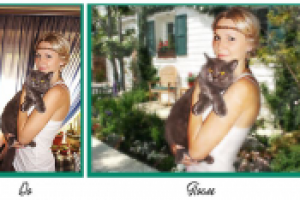 Обработка  и замена фона любительского фото