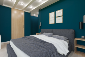 Минимализм в синем