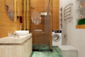 Ванная комната в спальне