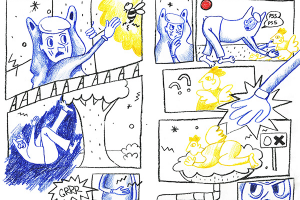 Лиса-плотник