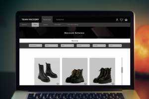 Дизайн сайта - Магазина одежды