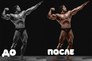 Из чб в цветную