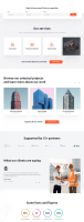 Корпоративный сайт Createx Construction
