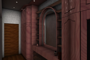 Шкафы с гнутыми фасадами