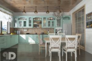 кухня в частном доме