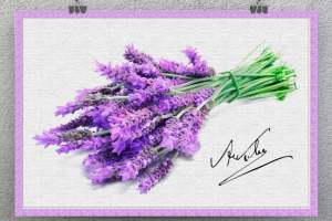 Рисунок из фото "Цветы"