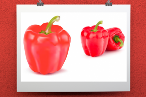 Векторный рисунок по фото "Перец"