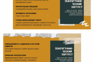 Психографический портрет аудитории "DOBROFEST"