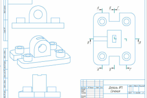 Чертеж детали